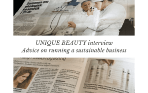 Read more about the article UNIQUE BEAUTY interview – How to become more sustainable